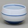 Japonsk porcelnov konvice YUMEJI 0.6 l - modr (dobin)
