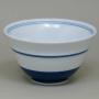 Japonsk porcelnov miska YUMEJI 7 cm - modr