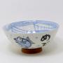 Japonsk� porcel�nov� miska PINK CAT 14 cm
