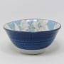 Japonsk porcelnov miska MAGNOLIA 11 cm - modr