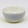 Japonsk porcelnov miska 12 cm - modro-bl